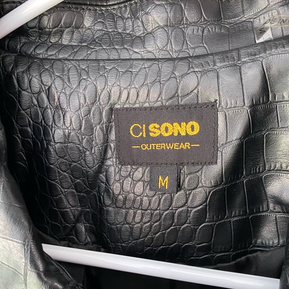 Ci Sono Leather Jacket - Picture 3 of 3